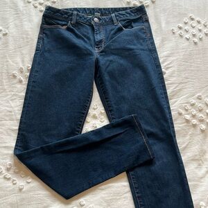 Banana Republic dark wash skinny jeans
